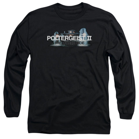 Poltergeist Ii/logo-l/s Adult 18/1-black