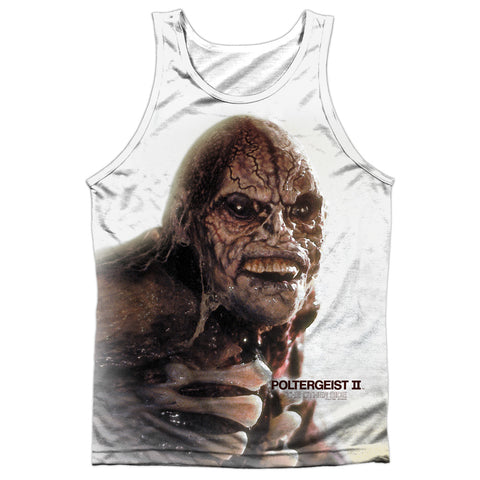 Poltergeist Ii/creature-adult Poly Tank Top-white
