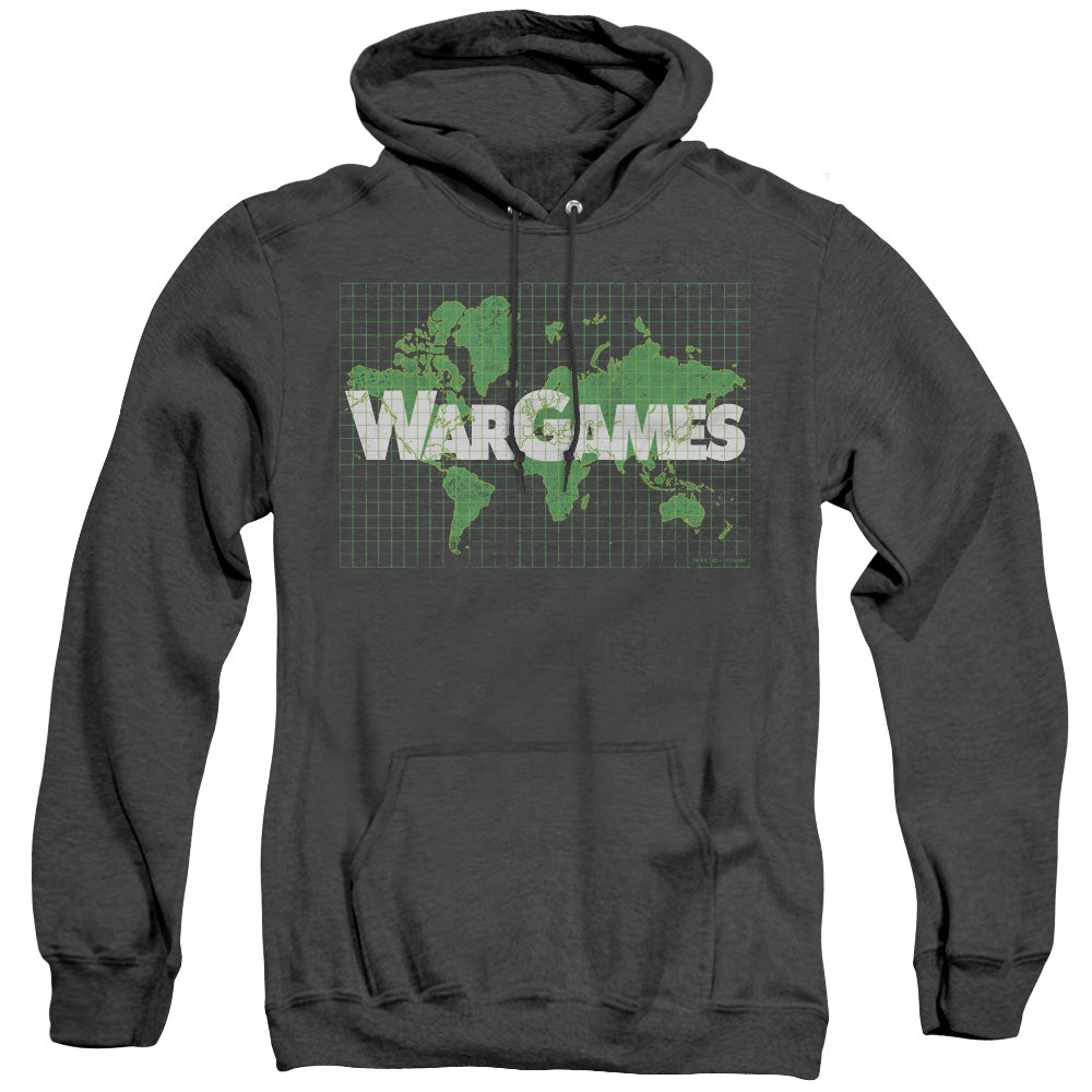 Wargames/game Board-adult Heather Hoodie-black-sm
