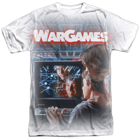 Wargames/poster-s/s Adult Poly Crew-white