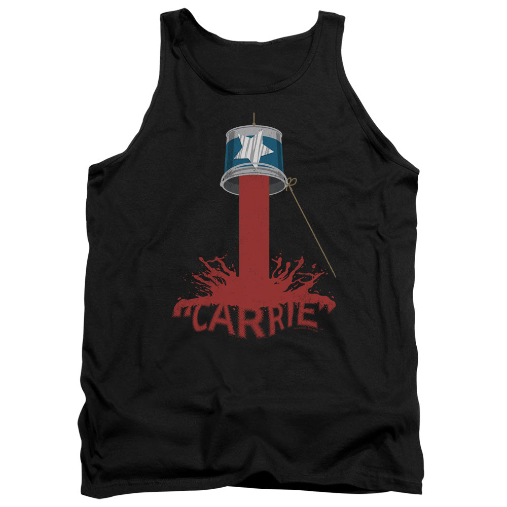 Carrie/bucket Of Blood-adult Tank-black
