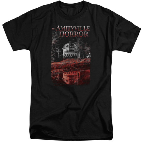 Amityville Horror/cold Blood-s/s Adult Tall 18/1-black