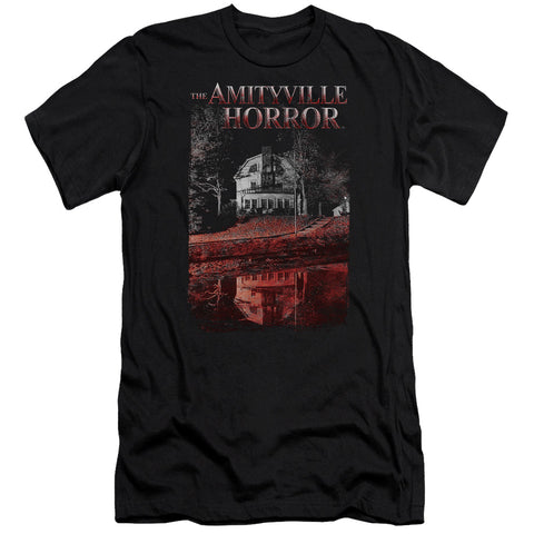 Amityville Horror/cold Blood-premuim Canvas Adult Slim Fit 30/1-black