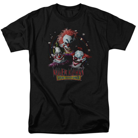 Killer Klowns From Outer Space/killer Klowns-s/s Adult 18/1-black