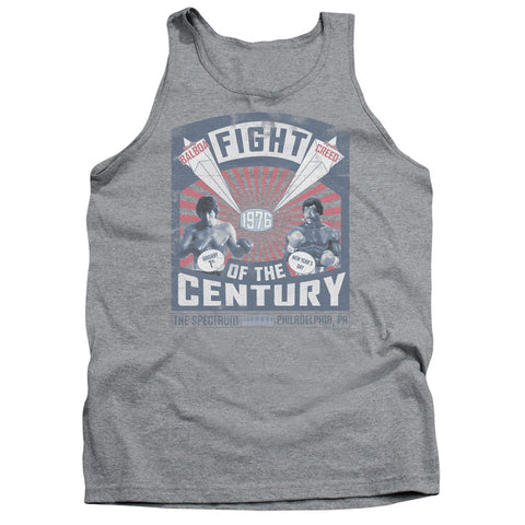 Rocky/balboa Creed Fight Poster-adult Tank-athletic Heather