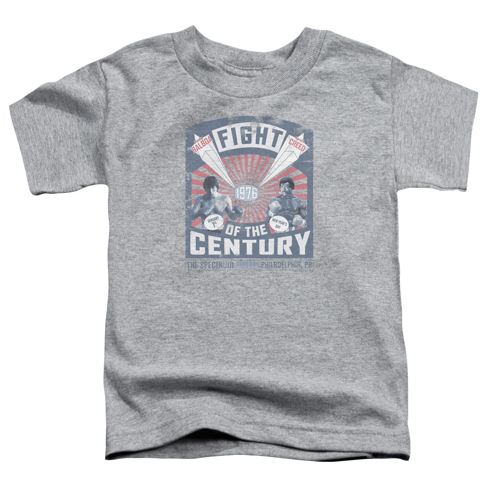Rocky/balboa Creed Fight Poster-s/s Toddler Tee-athletic Heather