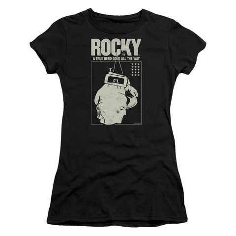 Rocky/the Hero-s/s Junior Sheer-black-sm