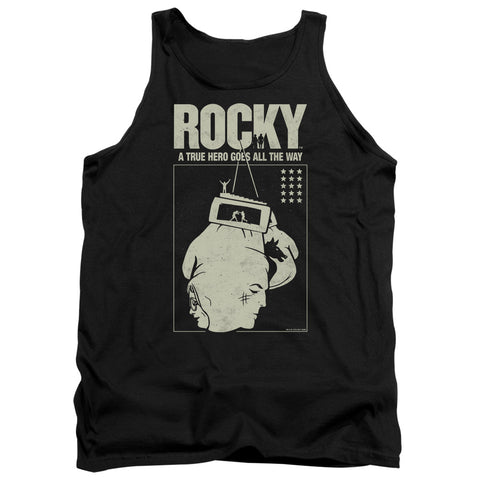 Rocky/the Hero-adult Tank-black