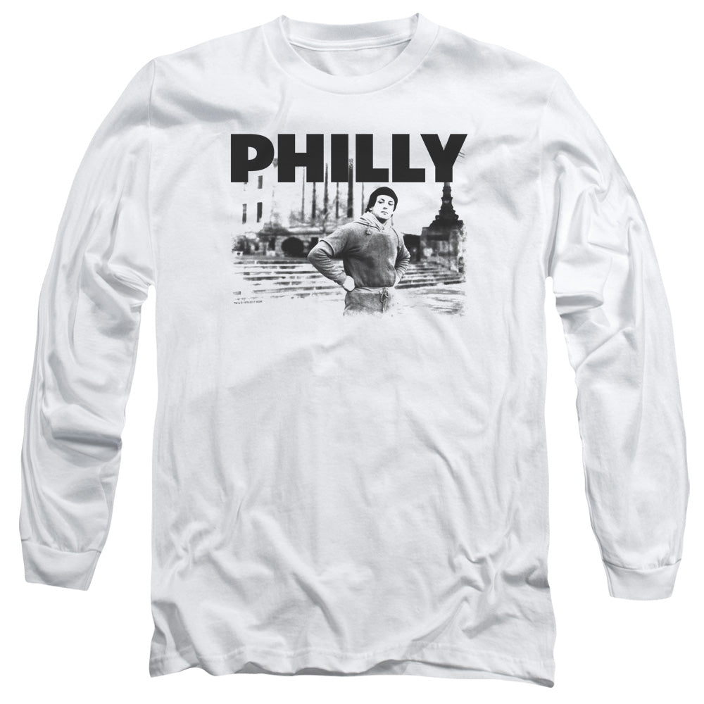 Rocky/philly-l/s Adult 18/1-white