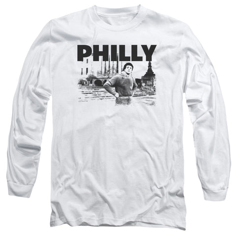 Rocky/philly-l/s Adult 18/1-white