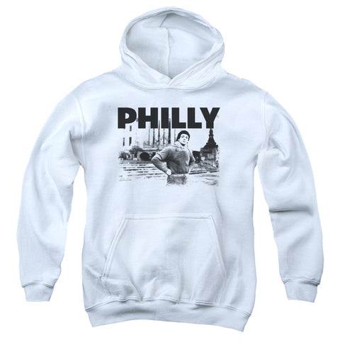 Rocky/philly-youth Pull-over Hoodie-white