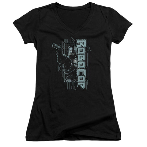 Robocop/murphy Split-junior V-neck-black