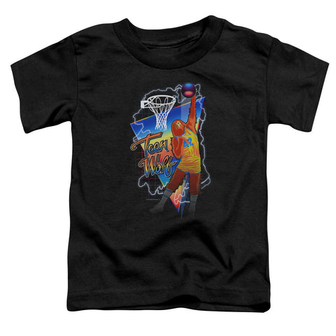 Teen Wolf/electric Wolf-s/s Toddler Tee-black-sm(2t)