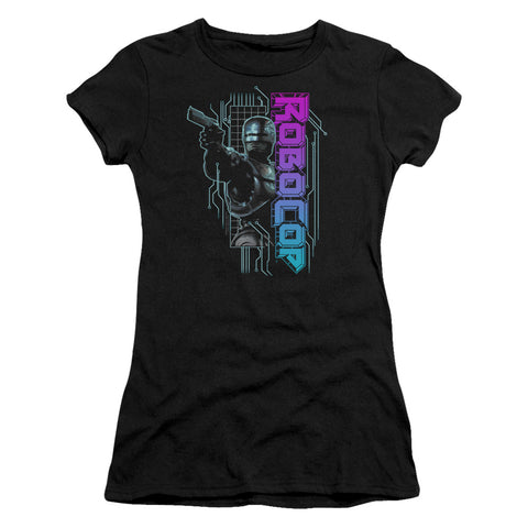 Robocop/robo Neon-s/s Junior Sheer-black