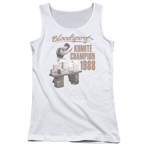 Bloodsport/dux Smash-juniors Tank Top  -white-sm