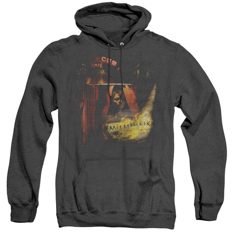Mirrormask/big Top Poster - Adult Heather Hoodie - Black - Sm