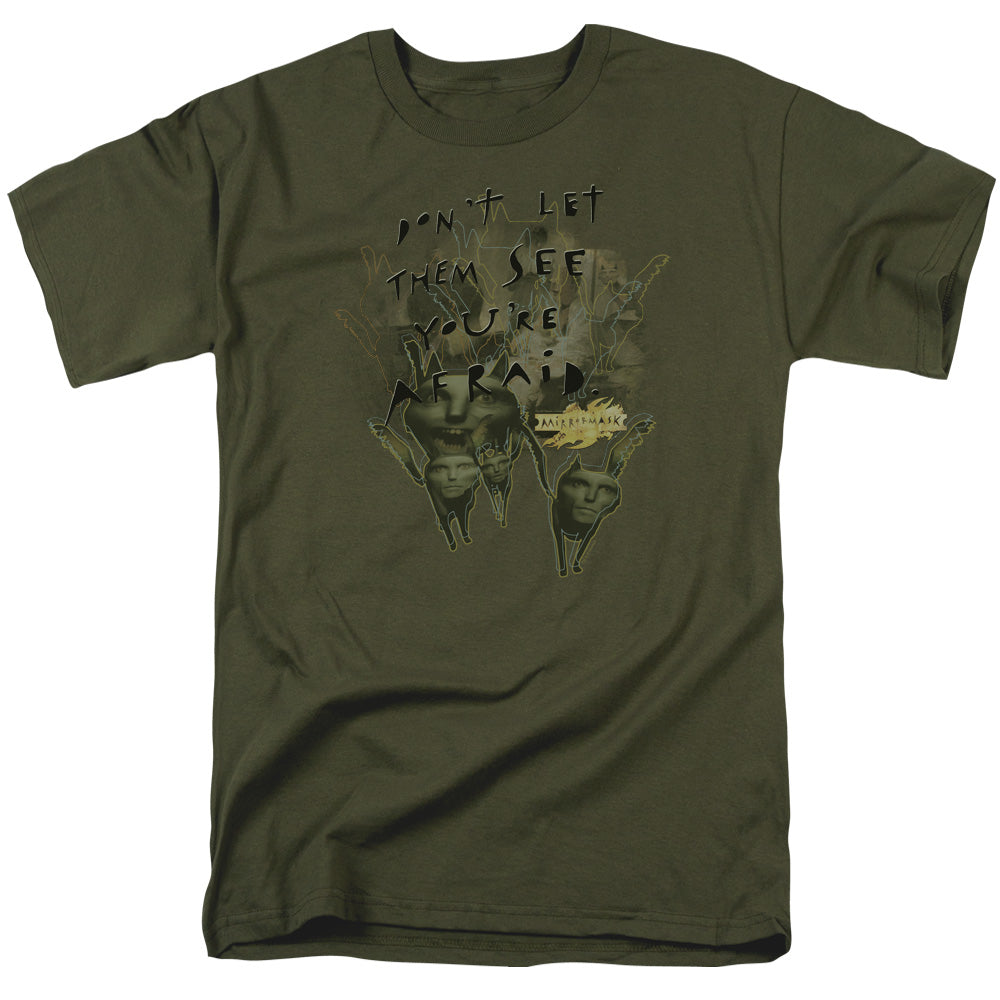 Mirrormask/dont Let Them-s/s Adult 18/1-military Green