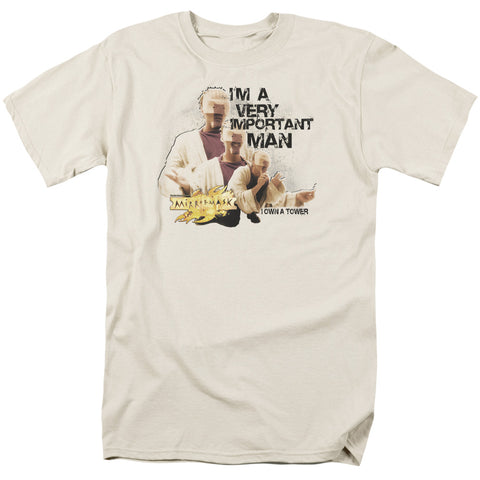 Mirrormask/important Man - S/s Adult 18/1 - Cream