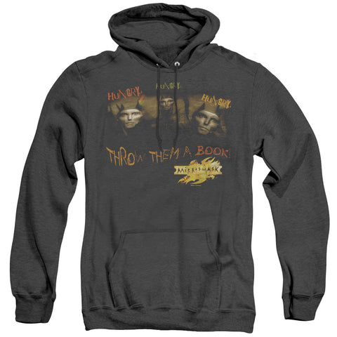 Mirrormask/hungry-adult Heather Hoodie-black