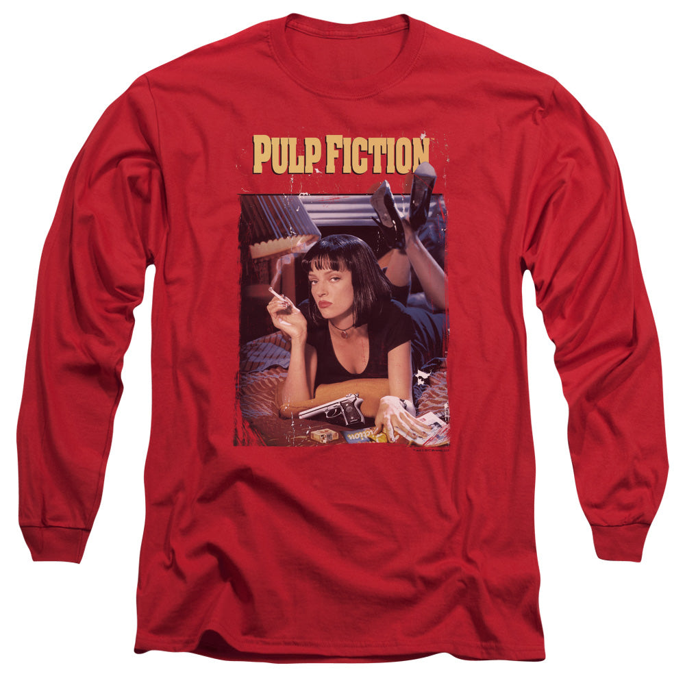 Pulp Fiction/poster-l/s Adult 18/1-red
