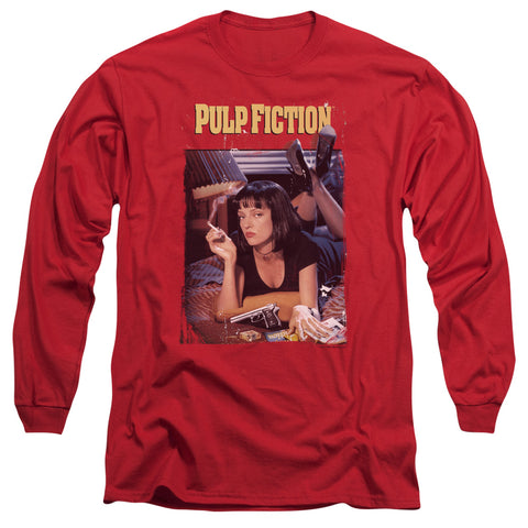 Pulp Fiction/poster-l/s Adult 18/1-red
