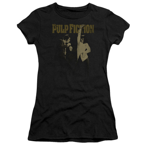 Pulp Fiction/i Wanna Dance-s/s Junior Sheer-black