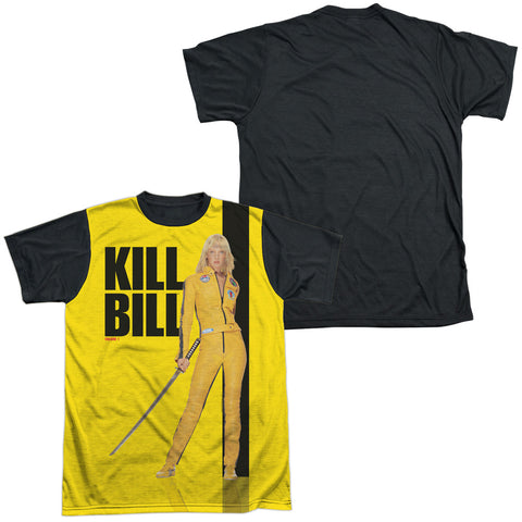 Kill Bill/poster-s/s Adult White Front Black Back  -white