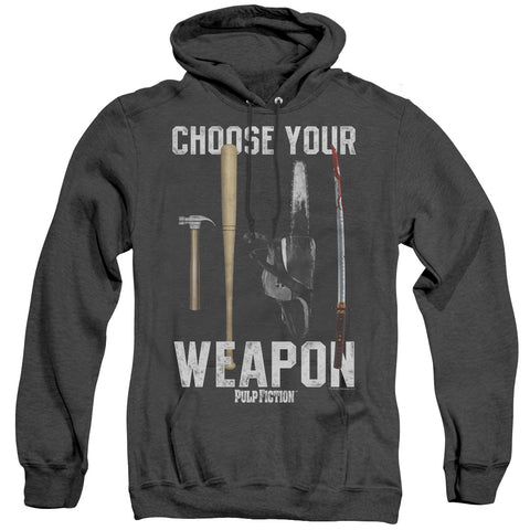 Pulp Fiction/choices-adult Heather Hoodie-black