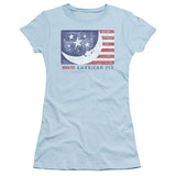 Juniors Sheer Cap Sleeve
