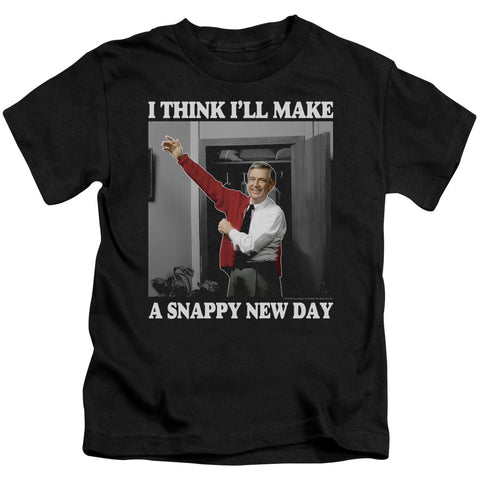 Mister Rogers/a Snappy New Day-s/s Juvenile 18/1-black