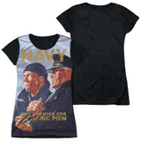 Junior Cap Sleeve 100% Poly Black Back