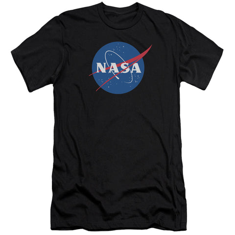 Nasa/meatball Logo-hbo S/s Adult 30/1-black
