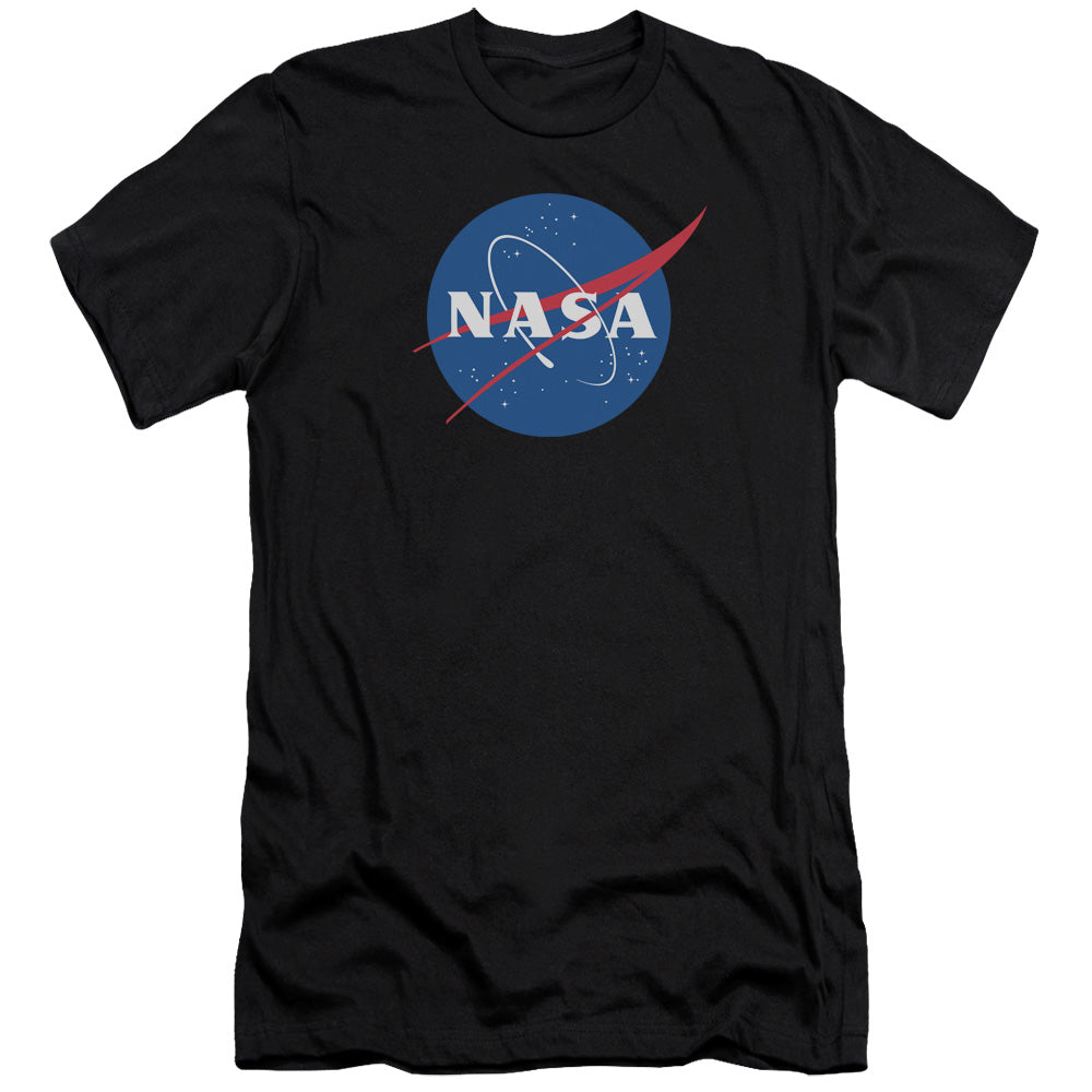 Nasa/meatball Logo-s/s Adult 30/1-black