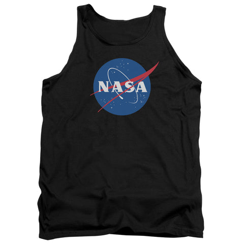 Nasa/meatball Logo-adult Tank-black-sm