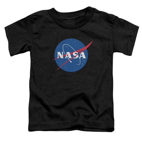 Nasa/meatball Logo-s/s Toddler Tee-black-sm(2t)