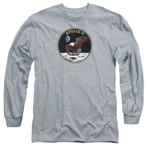 Nasa/apollo 11-l/s Adult 18/1-athletic Heather