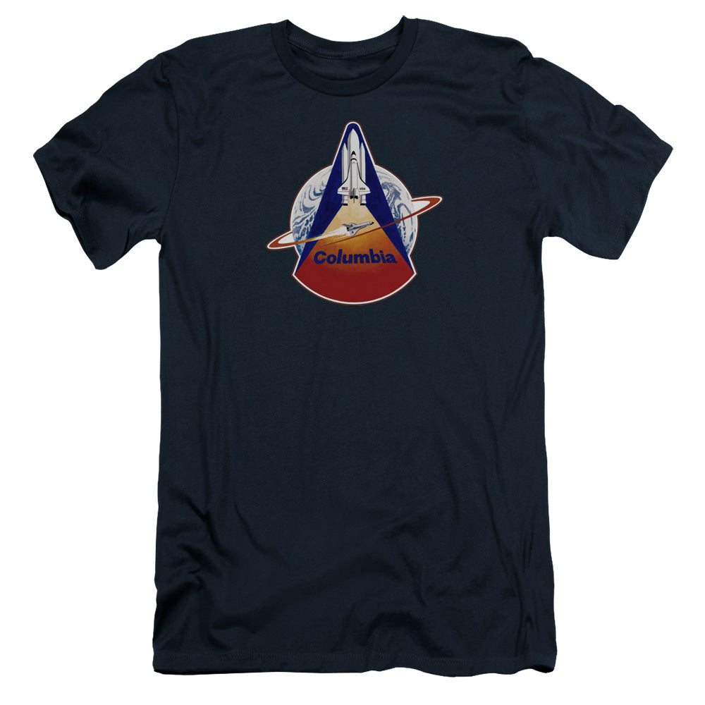 Nasa/sts 1 Mission Patch-s/s Adult 30/1-navy