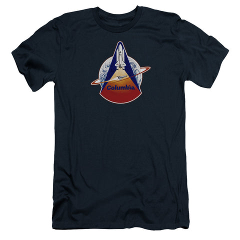 Nasa/sts 1 Mission Patch-s/s Adult 30/1-navy
