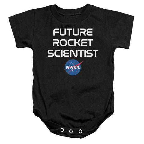 Nasa/to The Future-infant Snapsuit-black-6mos