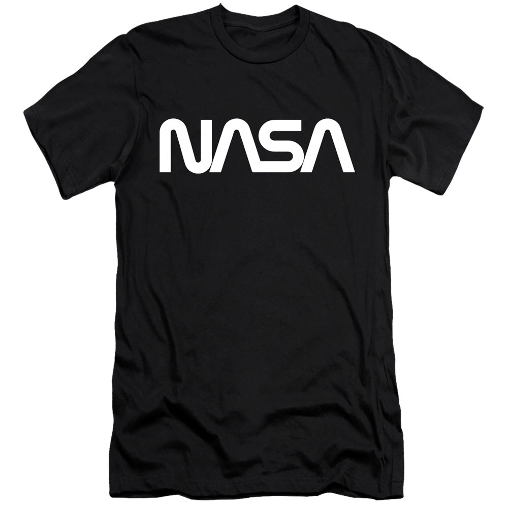 Nasa/worm Logo-hbo S/s Adult 30/1-black