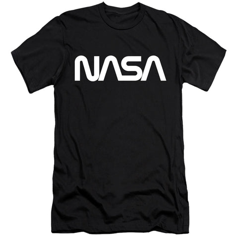 Nasa/worm Logo-hbo S/s Adult 30/1-black