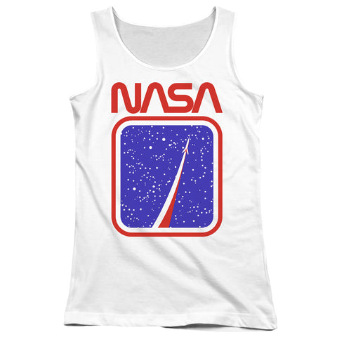 Nasa/to The Stars-juniors Tank Top  -white
