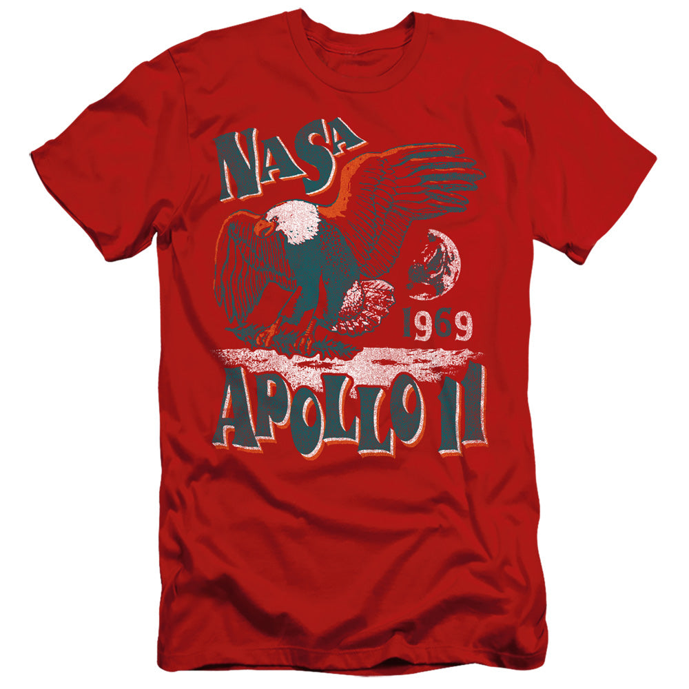 Nasa/apollo 11-s/s Adult 30/1-red