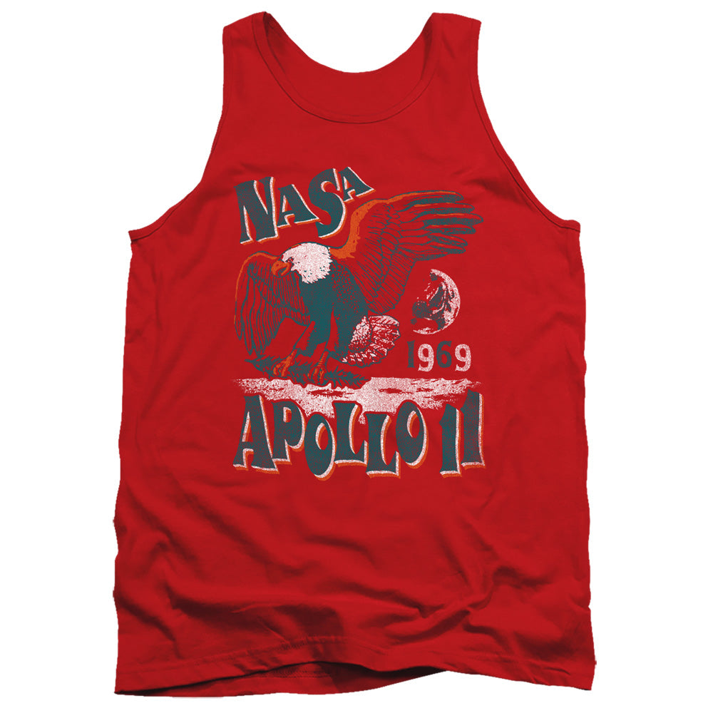 Nasa/apollo 11-adult Tank-red