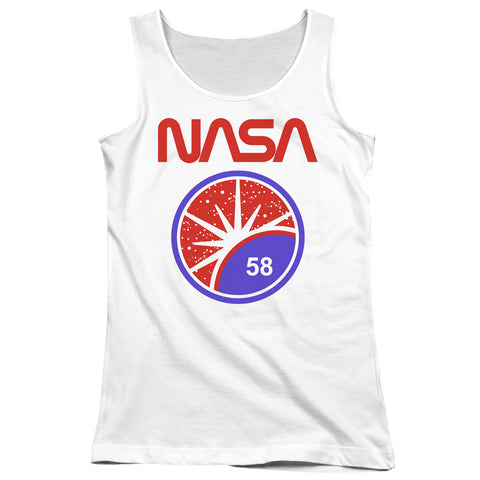 Nasa/stars-juniors Tank Top  -white-sm