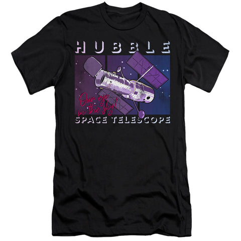 Nasa/eye In The Sky-s/s Adult 30/1-black-sm