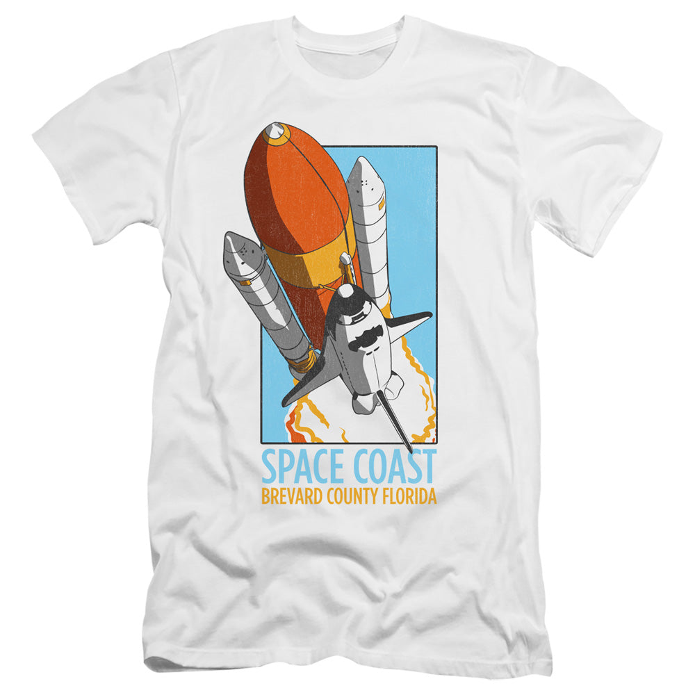 Nasa/space Coast-hbo S/s Adult 30/1-white-sm