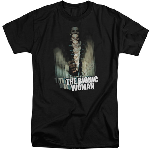 Bionic Woman/motion Blur-s/s Adult Tall-black