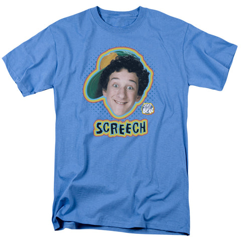 Saved By The Bell/screech-s/s Adult 18/1 - Carolina Blue