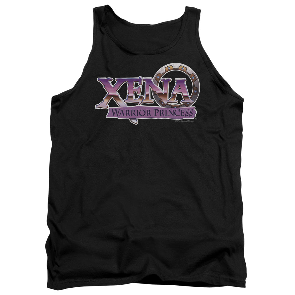 Xena/logo - Adult Tank - Black